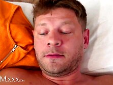 Surprise trio with older honeys double booked in hotel room - MAMA XXX