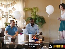 ACCIDENTAL TEAM FUCK - Wild Casey Calvert Suggests To Get Group-Fucked To Fight Slutty Males's Boredom