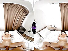 Virtual reality sex with hot teen peaches in pov style