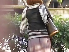 Windy day sharking affair with some extremely attractive small oriental tramp