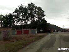 Redhead cougar picks up youthful pair