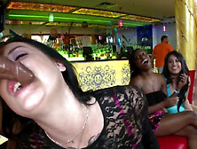 Male Strippers Slinging Big Dick At This Wild Cfnm Party