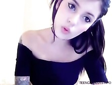 Tattooed Girl With Big Boobs On Cam - Teencamsluts. Info