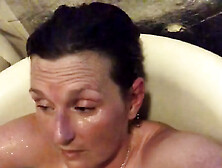 When Horny And A Mega Hot Bath Collide,  Multiple Magical Orgasms Happen!