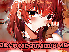 Megumin kindly asks you to charge her magic (Softdom JOI)