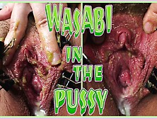 Cunt masturbate with wasabi paste and metal clips - Dirty Masochist