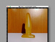 Ligia CyberSlut latex version profit with her yellow jelly anal plug