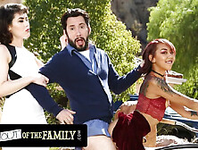 Horny Stepmom Joins Her Pervert Husband And Dirty Stepdaughter After She Caught Them Banging Hard