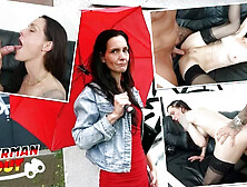 Skinny Austrian Mature Mia Moon Talk to First Casting Fuck