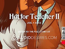 Boy Slaver Professor Has Sex With His Female Sub in The Classroom - ASMR Erotic Role Play