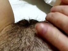 POV Look how bushy my snatch, full bush. Lick my twat, please!