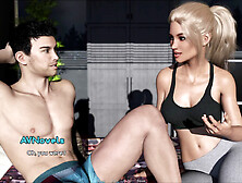 Hot blonde star in a steamy amateur update