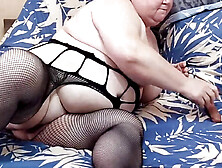 Curvy mother-in-law Zona901 gets off every day with her toys