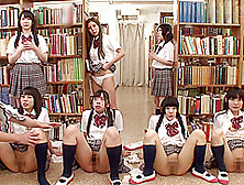 Japanese schoolgirls 18+ time stop blowjobs and pussy lineup