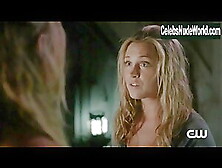 Eliza Taylor,  Jessica Harmon Lesbian,  Sexy Scene In The 100 (2014-2020)