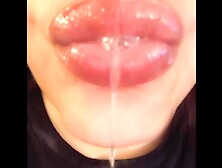 Wanna drink some stunning whore spit?