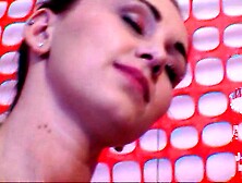 Babysitter doing her work