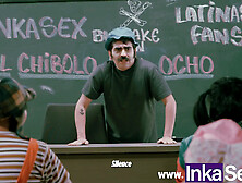 The Morbid Neighborhood Of Chibolo +18 Ends In An Orgy During Don Mamón's Class