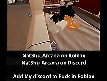 Puta De Roblox,  Natshu En Un Three Contra One