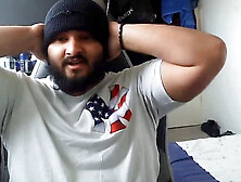 Raunchy chat and food fun featuring some big tits and wang