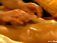 Desirable queen bee's blonde clip