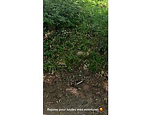 YOUTHFUL FRENCH BEAUTY,  I GET BANGED IN THE FOREST