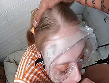 Cum On My Goggles!!