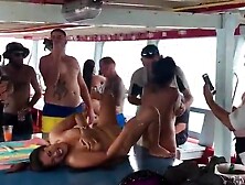 Pattaya party on boat