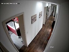 IP-CAM - Daughter prepares for shower