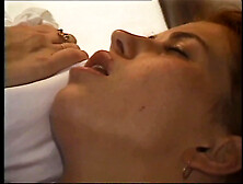 Spitroasted Whilst Licking Moist Twat Cum Hands-free