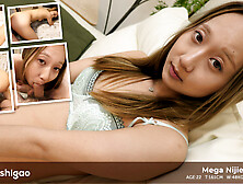 Gorgeous Young Girl,  Megu Nijie,  Got Her Tight Little Pussy Fucked Hard - Tenshigao (テンシガオ) (18+)