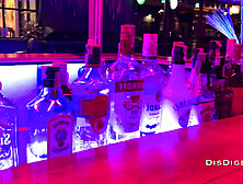 Screwed in the rear-end all night long the chick I picked up at the beach bar