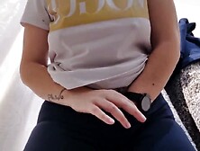 Your mommy buy a fresh sweater but very first sploogs on her mitts in a store fitting apartment