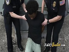 Perverted Milf Cops Catch Greg For Peeping On White Women