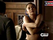 Nina Dobrev Shows Underwear – The Vampire Diaries