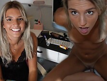 College Girl Gives In Easily And Cheats On Her Long Distance Bf!!