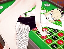 Darkness (Bunny Lady) and I have intense sex in a casino.  - KonoSuba Asian cartoon