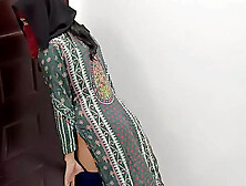 Desi Stepmom Inserting Tooth Brush in Her Little Rear-end Hole