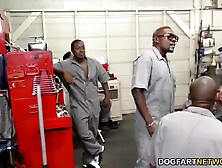 Bella Jane loves to have anal sex as well as to get group-fucked by ebony boys