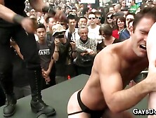 Folsom Street Fair Gay BDSM Public Orgy