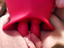 One Toy In My Wet Pussy And One On My Clit