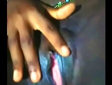 Yaounde Sexcam,  an excited friend of BlackAphrodite touches her vagina in preparation for the touze#