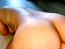 Russian bitch fucks free butt with a long cock. pov ANAL