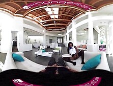VR Bangers Sexy Black Perfect Ass Maid Fucked and Cream-pied 360 VR Porn