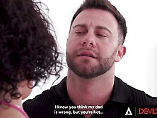 DEVILS FILM - Wicked 18yo Alexis Tae Wishes Her Ass Pounded By An Mature Chap