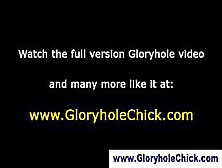 Gloryhole Slut Drinks Cum