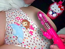 Wake up your daughter's resting friend with a vibrating massager.