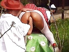 Milf Rough Outdoor Fist Fucked