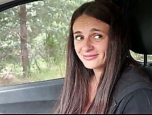 A modest girl showed her tits and opened her ass to an impudent guy