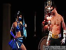 Kitana And Johnny Cage Bang Like Crazy